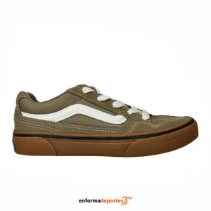 ZAPATILLA JUNIOR VANS CALDRONE | POP OLIVE/GUM