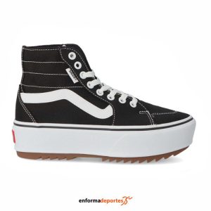 ZAPATILLA MUJER VANS FILMORE HI TAPERED PLATFORM ST | BLACK